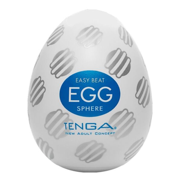 Tenga-Ei Masturbator „Egg Sphere“ mit Rillenkugel-Struktur