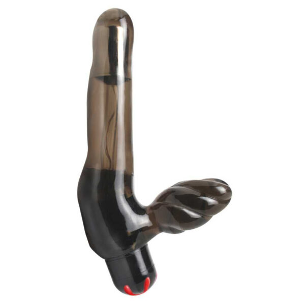 Gurtloser Strap-on mit Doppelvibration
