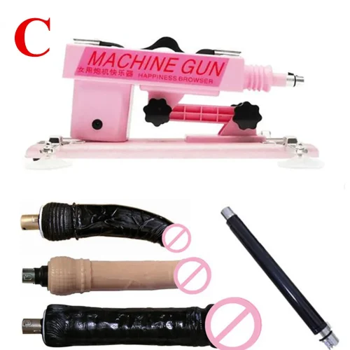 2021 starke Leistung Automatische Sex Maschine Weibliche Masturbation Pump Pistole Mit Dildos Anhänge Erwachsene Spiele Sex Spielzeug Für Frauen – Bild 21