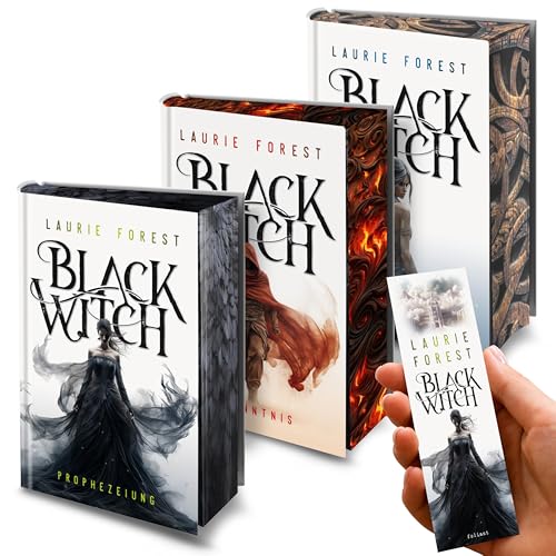 Black Witch Buchreihe (Band 1-3) – Epische Bestseller-Serie der NY Times & USA Today: Black Witch, Erkenntnis, Rebellion + exklusives Lesezeichen – Fantasy Abenteuer Gebundene Ausgabe – 14. Oktober 2024