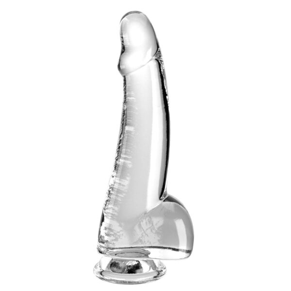 Naturdildo „7,5"-Cock with Balls“ mit Saugfuß
