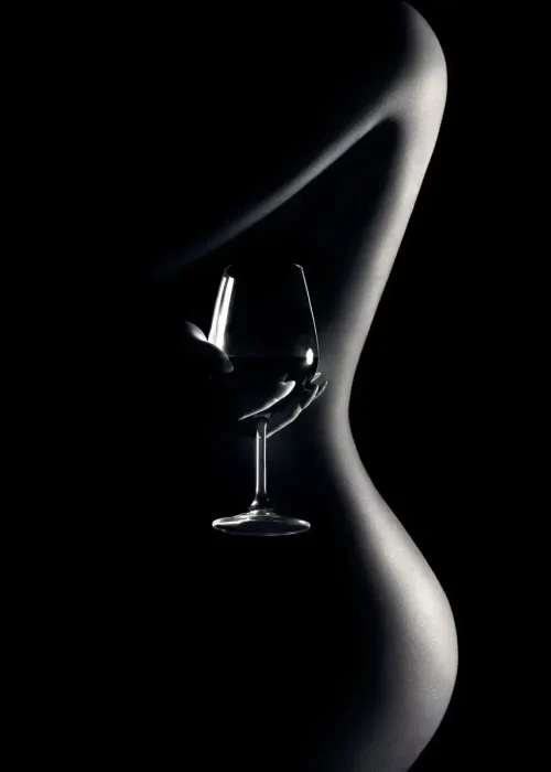 Schwarzweiß Sexy Frau Poster Akt Wandbild Ohne Rahmen